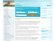 Tablet Screenshot of hotel-krakow.net
